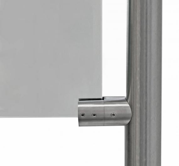 Foto Soporte cilíndrico DERECHA, tubo 42,4mm, AISI 316, SATINADO