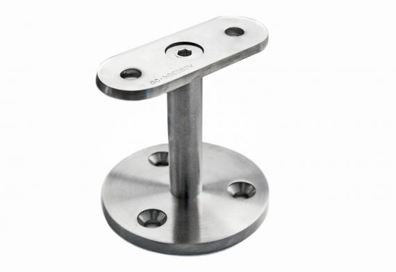 Foto Soporte de barandilla para perfil AISI 304, SATINADO