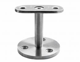 Soporte de barandilla para perfil AISI 304, SATINADO