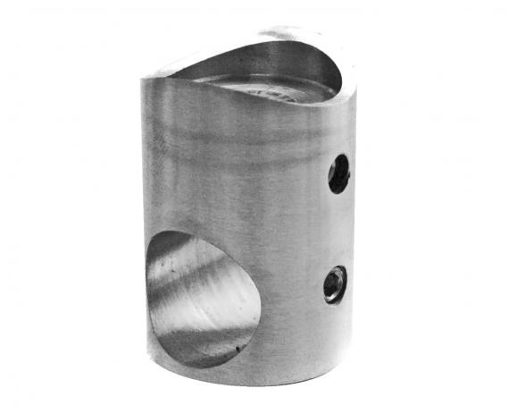 Foto Soporte de barra transversal Ø12/Ø48,3 mm, AISI 304, SATINADO