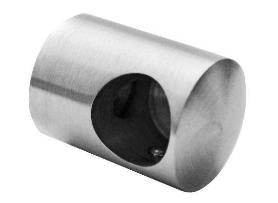 Foto Soporte de barra transversal derecho para Ø12/plano, AISI 304, SATINADO