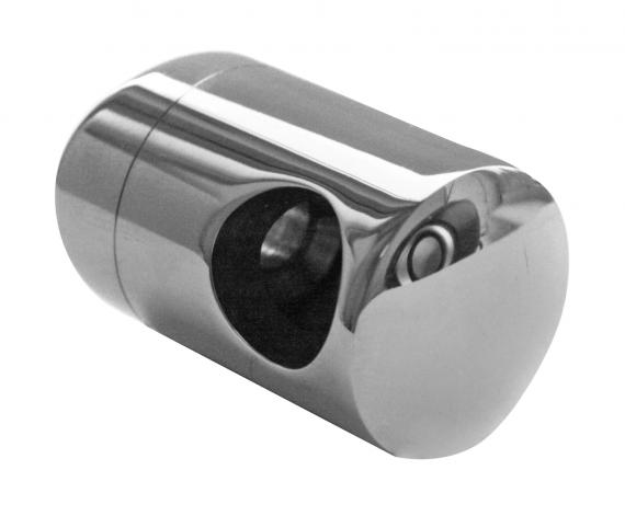 Foto Soporte de barra transversal, orificio final DERECHO para Ø12/42,4 mm, AISI 304, Pulido