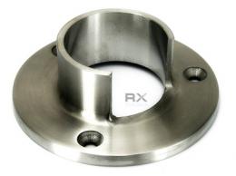 Soporte de pared para tubo ranurado Ø 42,4 mm, AISI 316, SATINADO