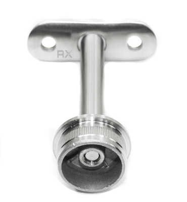 Foto Soporte de pasamanos 33,7 mm / 42,4 mm, AISI 304, SATINADO