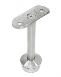 Soporte de pasamanos 33,7 mm / 42,4 mm, AISI 304, SATINADO