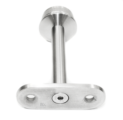 Foto Soporte de pasamanos 33,7 mm / plano, AISI 304, SATINADO