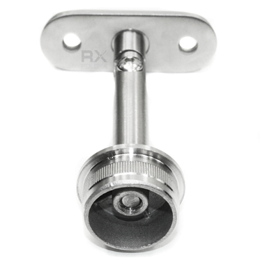 Foto Soporte de pasamanos 33,7 mm / plano, AISI 304, SATINADO.