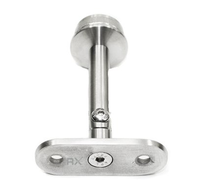 Foto Soporte de pasamanos 33,7 mm / plano, AISI 304, SATINADO.