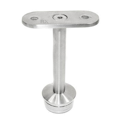 Foto Soporte de pasamanos 33,7 mm / plano, AISI 304, SATINADO
