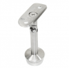 Foto Soporte de pasamanos 33,7 mm / plano, ajustable, AISI 304, SATINADO
