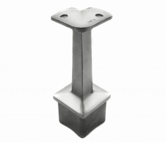 Foto Soporte de pasamanos 40x40 mm / 42,4 mm, AISI 304, SATINADO