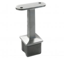 Soporte de pasamanos 40x40 / plano, AISI 316, SATINADO