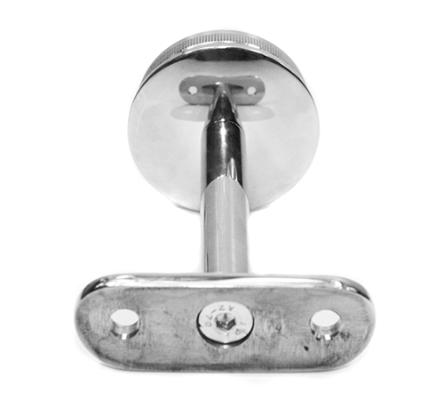 Foto Soporte de pasamanos 48,3 / 48,3 mm, AISI 304, Pulido