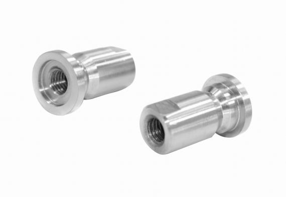 Foto Soporte de pasamanos 50,8 mm/superficie plana, AISI 304, SATINADO