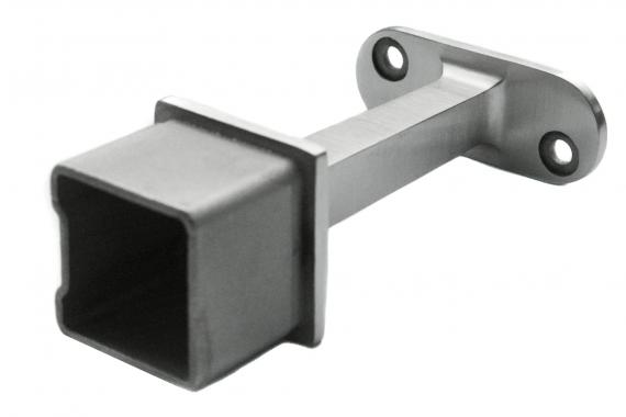 Foto Soporte de pasamanos para 40x40 / plano, AISI 304, SATINADO