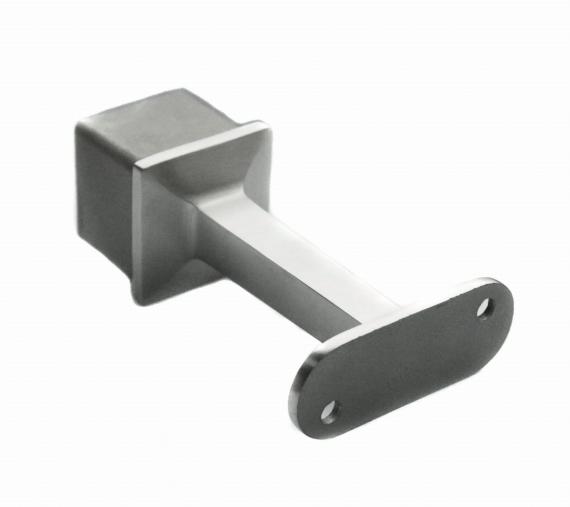 Foto Soporte de pasamanos para 40x40 / plano, AISI 304, SATINADO
