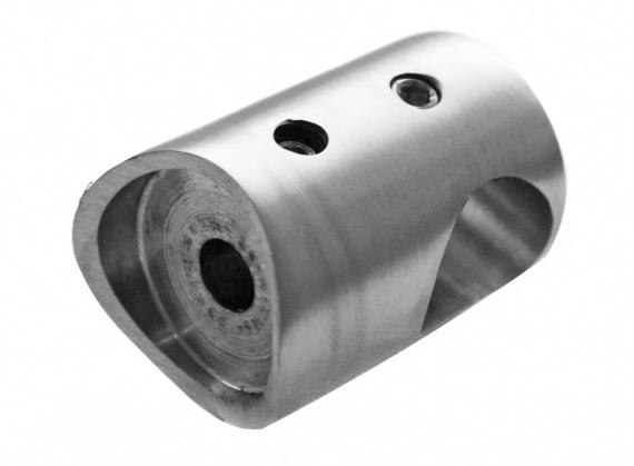 Foto Soporte de travesaño para Ø12/Ø33,7 mm, AISI 304, SATINADO