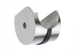 Soporte de tubo 25 mm, AISI 304, SATINADO