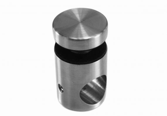 Foto Soporte de vidrio Ø 25 mm, AISI 304, SATINADO