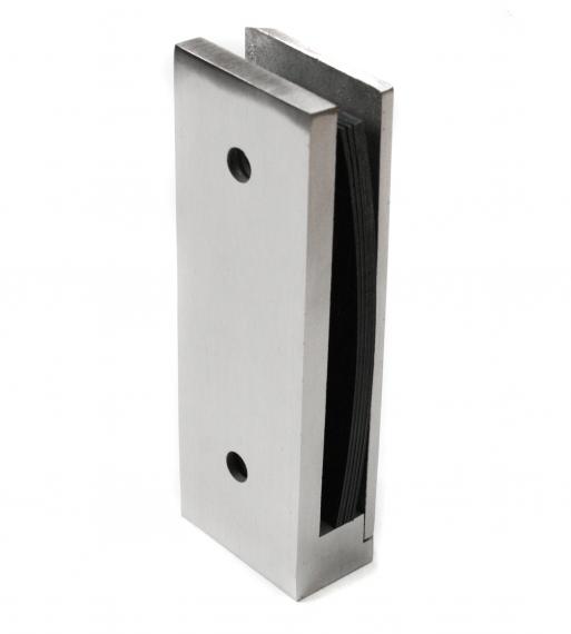 Foto Soporte de vidrio, AISI 304, SATINADO