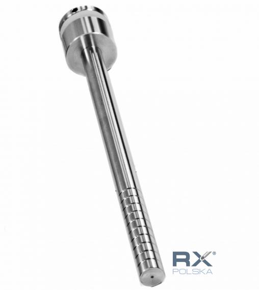 Foto Soporte de vidrio Portfenetr Ø 50 mm con varilla 20x320 mm, AISI 304, SATINADO