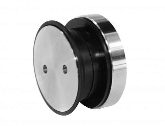 Foto Soporte frontal para cristal 32mm para cristal 10-12mm, AISI 304, SATINADO