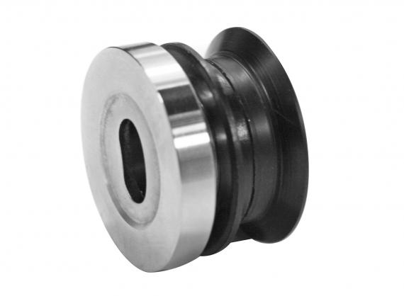 Foto Soporte frontal para cristal 32mm para cristal 10-12mm, AISI 304, SATINADO