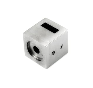 Foto Soporte para barra cuadrada 15x5 mm, AISI 304, SATINADO