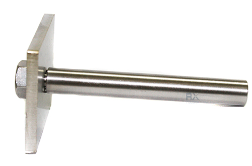 Foto Soporte para montante de pasamanos 40x40 mm, para soldar, AISI 304, EN BRUTO