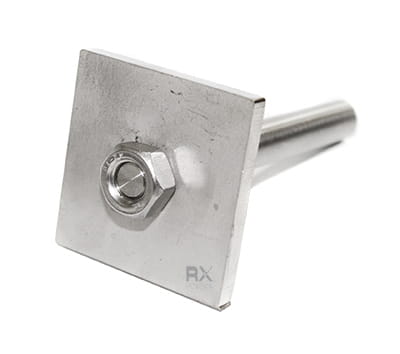 Foto Soporte para montante de pasamanos 40x40 mm, para soldar, AISI 304, EN BRUTO