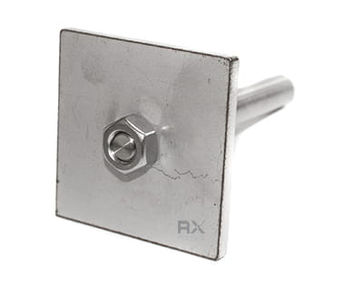 Foto Soporte para montante de pasamanos 50x50 mm, para soldar, AISI 304, EN BRUTO