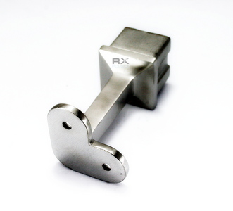 Foto Soporte para pasamanos 40x40 mm / plano, AISI 304, SATINADO