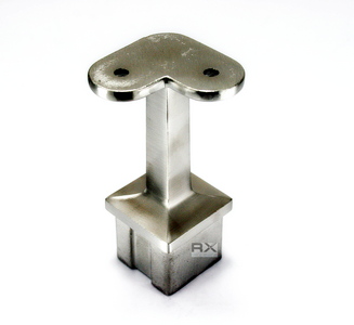 Foto Soporte para pasamanos 40x40 mm / plano, AISI 304, SATINADO