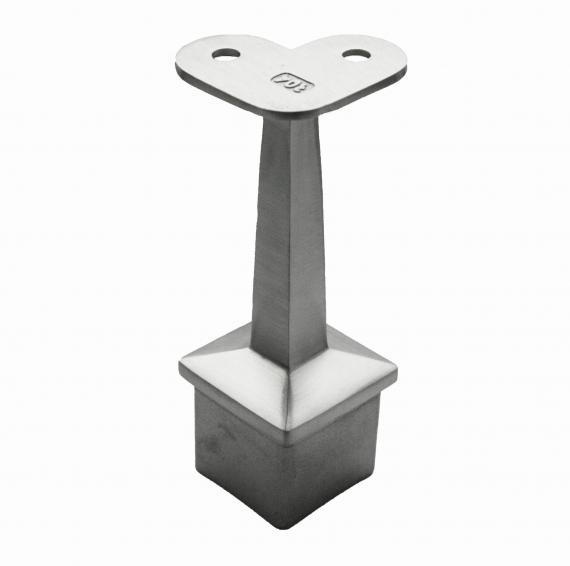 Foto Soporte para pasamanos 40x40 mm / plano, AISI 316, SATINADO