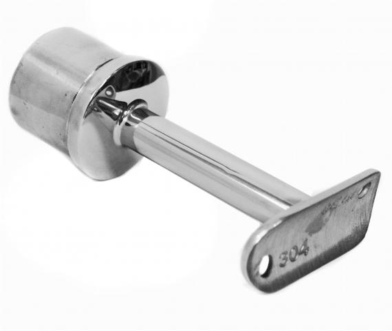 Foto Soporte para pasamanos 42,4/42,4 mm, AISI 304, Pulido.