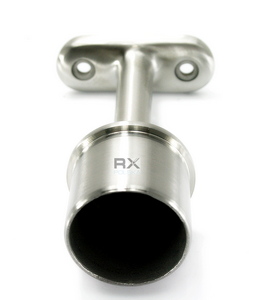 Foto Soporte para pasamanos 42,4/42,4 mm, AISI 316, SATINADO.