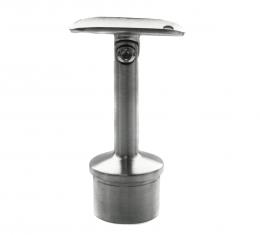 Soporte para pasamanos 42,4/42,4 mm, flexible, AISI 316, SATINADO