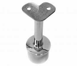 Soporte para pasamanos 42,4 mm/42,4 mm, AISI 304, Pulido
