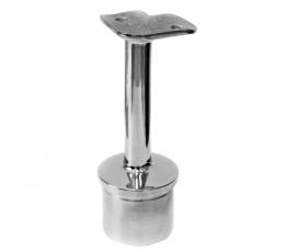 Soporte para pasamanos 42,4 mm/42,4 mm, AISI 304, Pulido