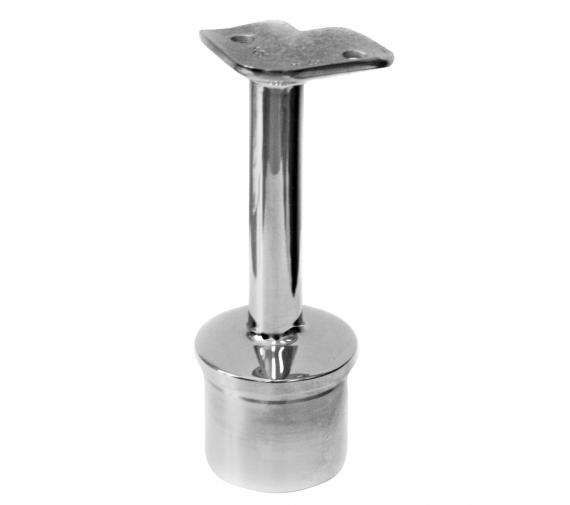 Foto Soporte para pasamanos 42,4 mm/42,4 mm, AISI 304, Pulido