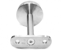 Soporte para pasamanos 50,8x1,5 / 50,8 mm, AISI 304, SATINADO.