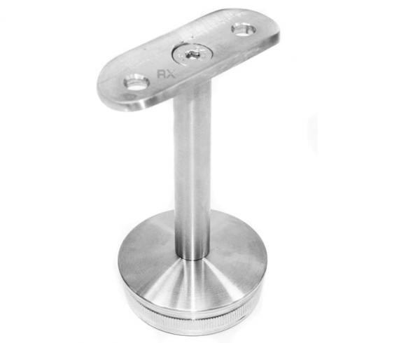 Foto Soporte para pasamanos 50,8x1,5 / 50,8 mm, AISI 304, SATINADO.