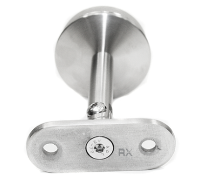 Foto Soporte para pasamanos 50,8x1,5/ plano, ajustable, AISI 304, SATINADO