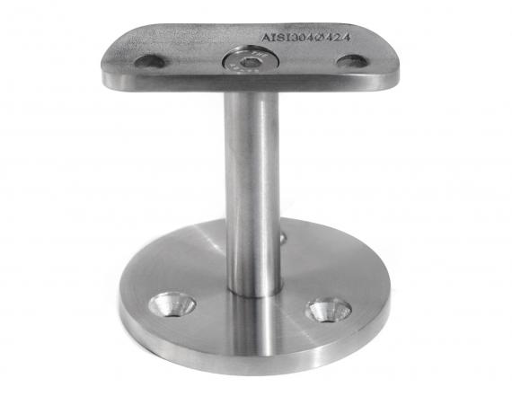 Foto Soporte para tubo de pasamanos Ø 42,4 mm, AISI 304, SATINADO