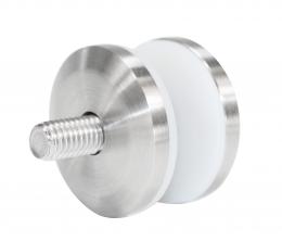 Soporte para vidrio 35mm DIN 7991 M8x40mm, AISI 304, SATINADO