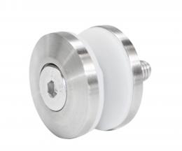 Soporte para vidrio 35mm DIN 7991 M8x40mm, AISI 304, SATINADO