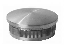 Tapón final para 33,7 x 2 mm, AISI 304, SATINADO