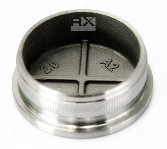 Foto Tapón final para 33,7 x 2 mm, AISI 304, SATINADO