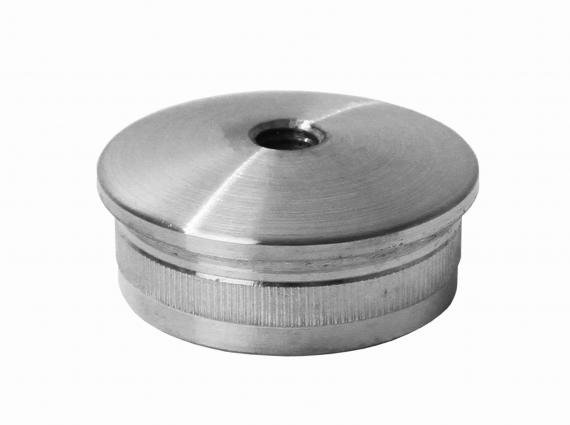 Foto Tapón final para 42,4 mm, rosca M8, AISI 304, SATINADO