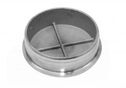 Tapón final para 42,4 x 2 mm, AISI 304, Pulido